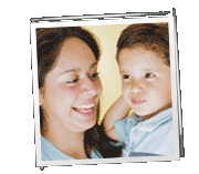 Photo of woman and child