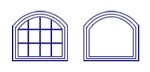 Eyebrow Top Windows